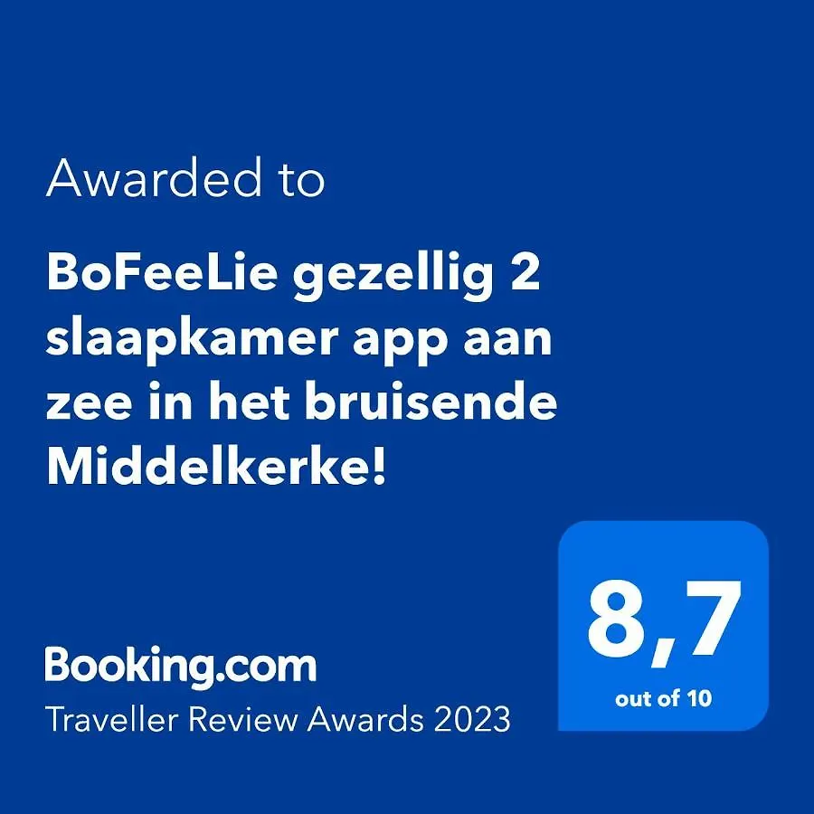 شقة Bofeelie Gezellig 2 Slaapkamer App Aan Zee In Het Bruisende Middelkerke!